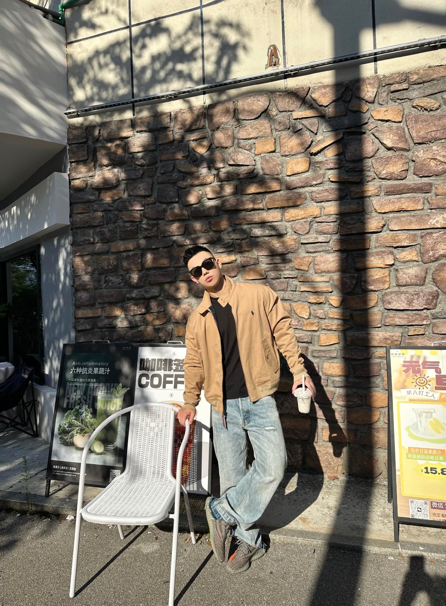 ZZLL / 폴로 재킷 코트