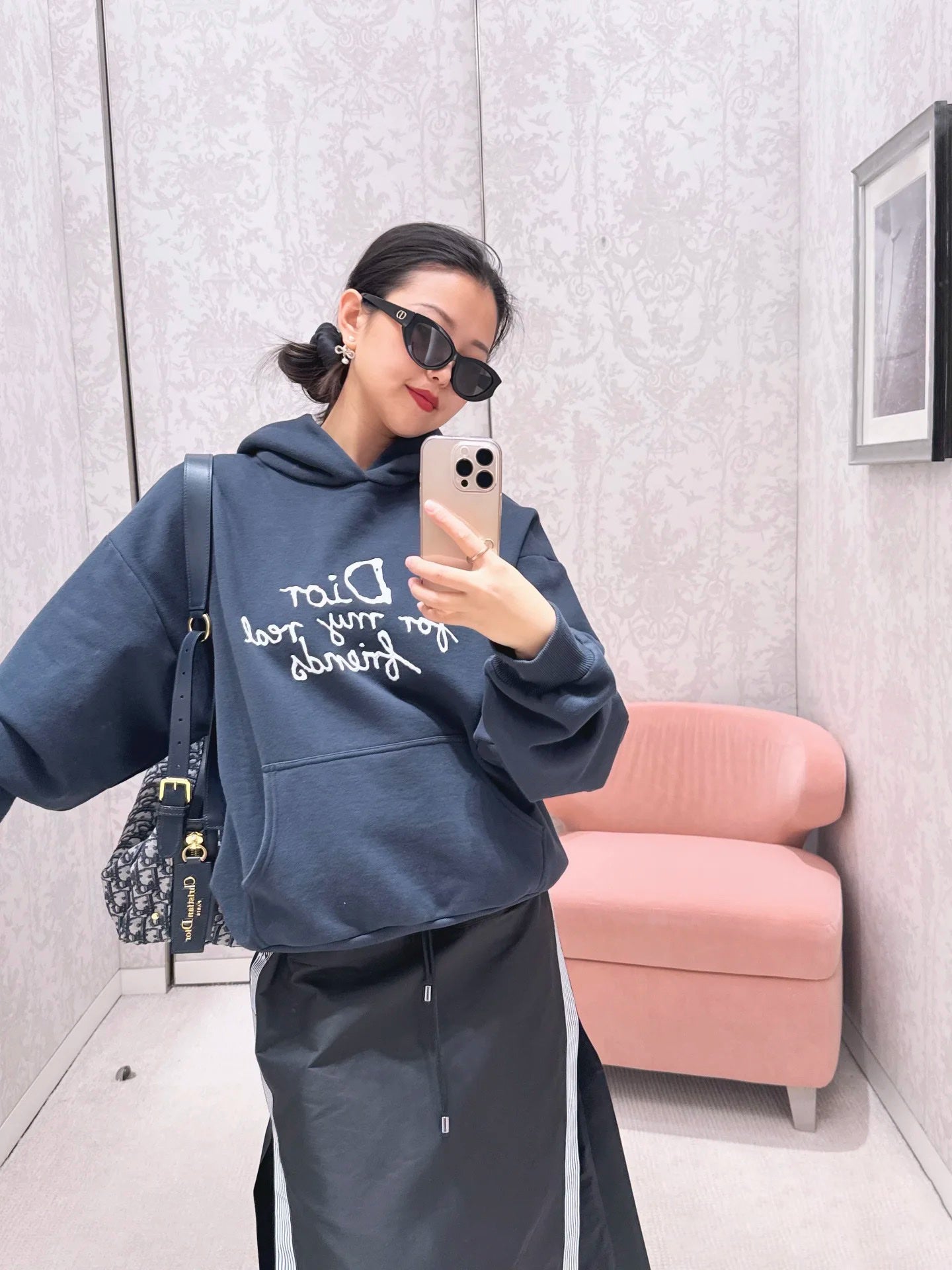 ZZLL / 디올 후드티