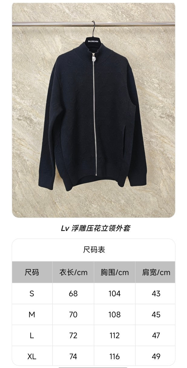GTR / 루이비통 칼라 니트 자켓