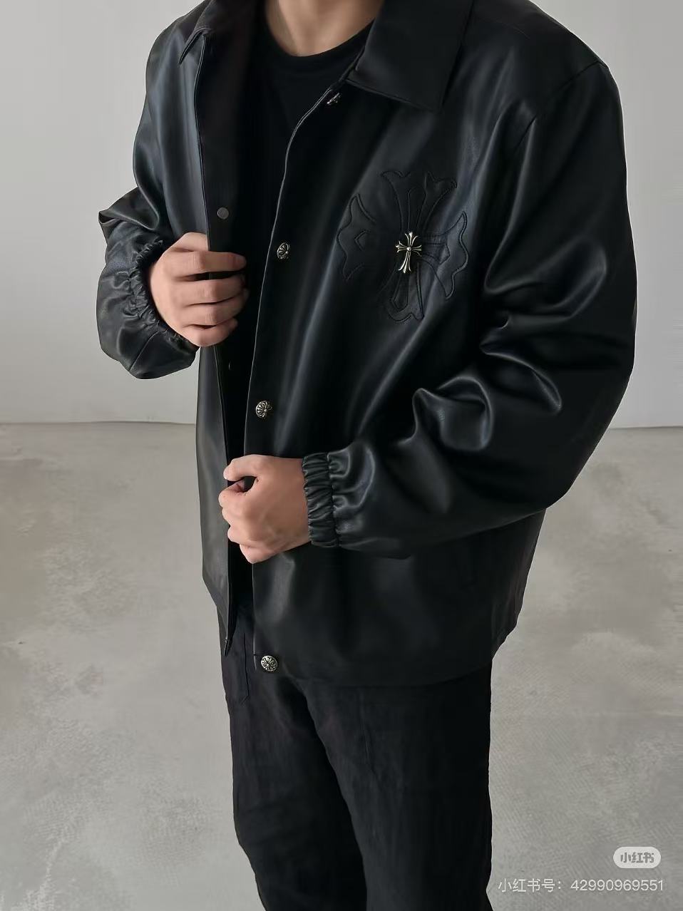 GTR / 크롬하츠 가죽 자켓