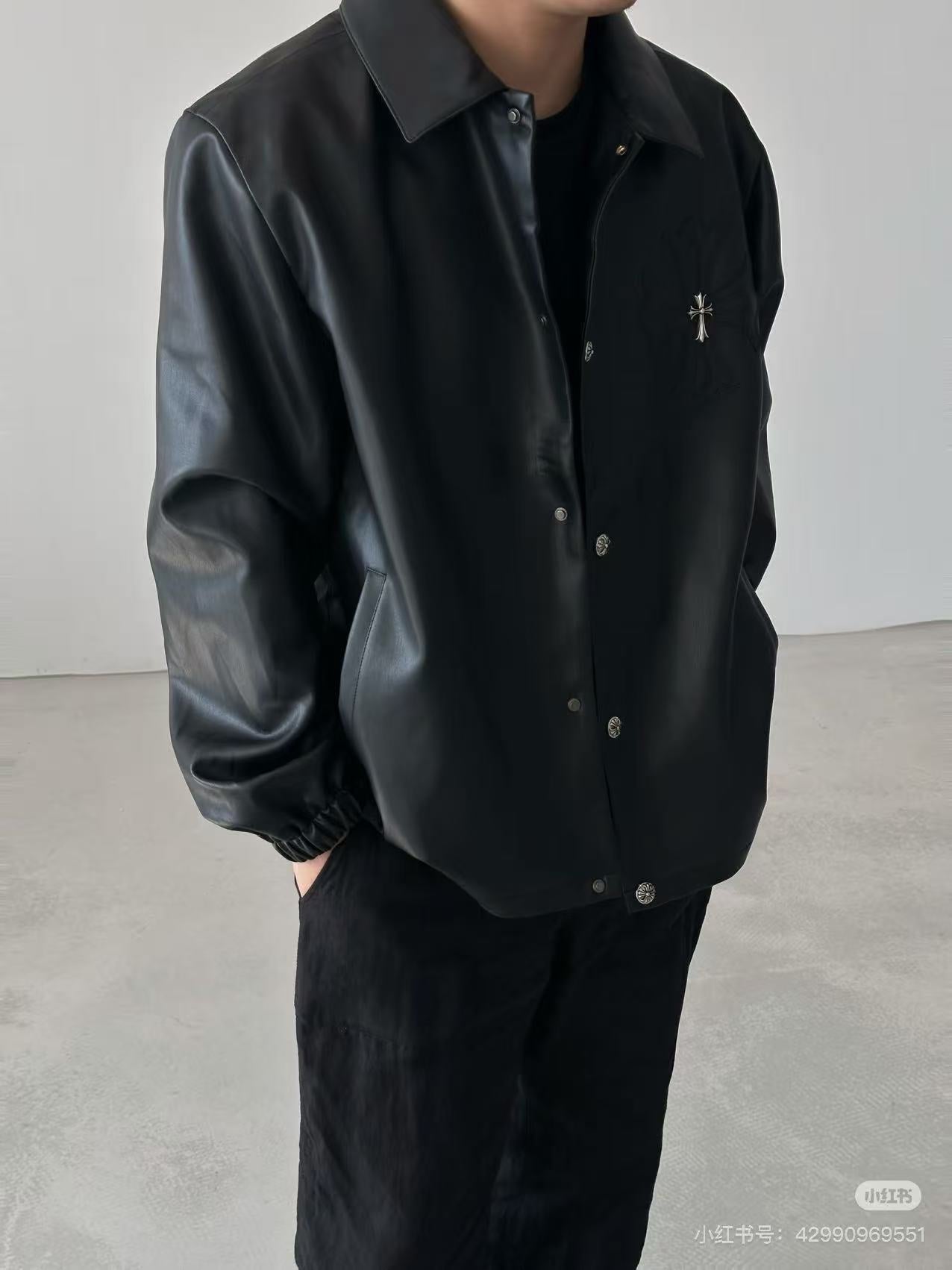 GTR / 크롬하츠 가죽 자켓