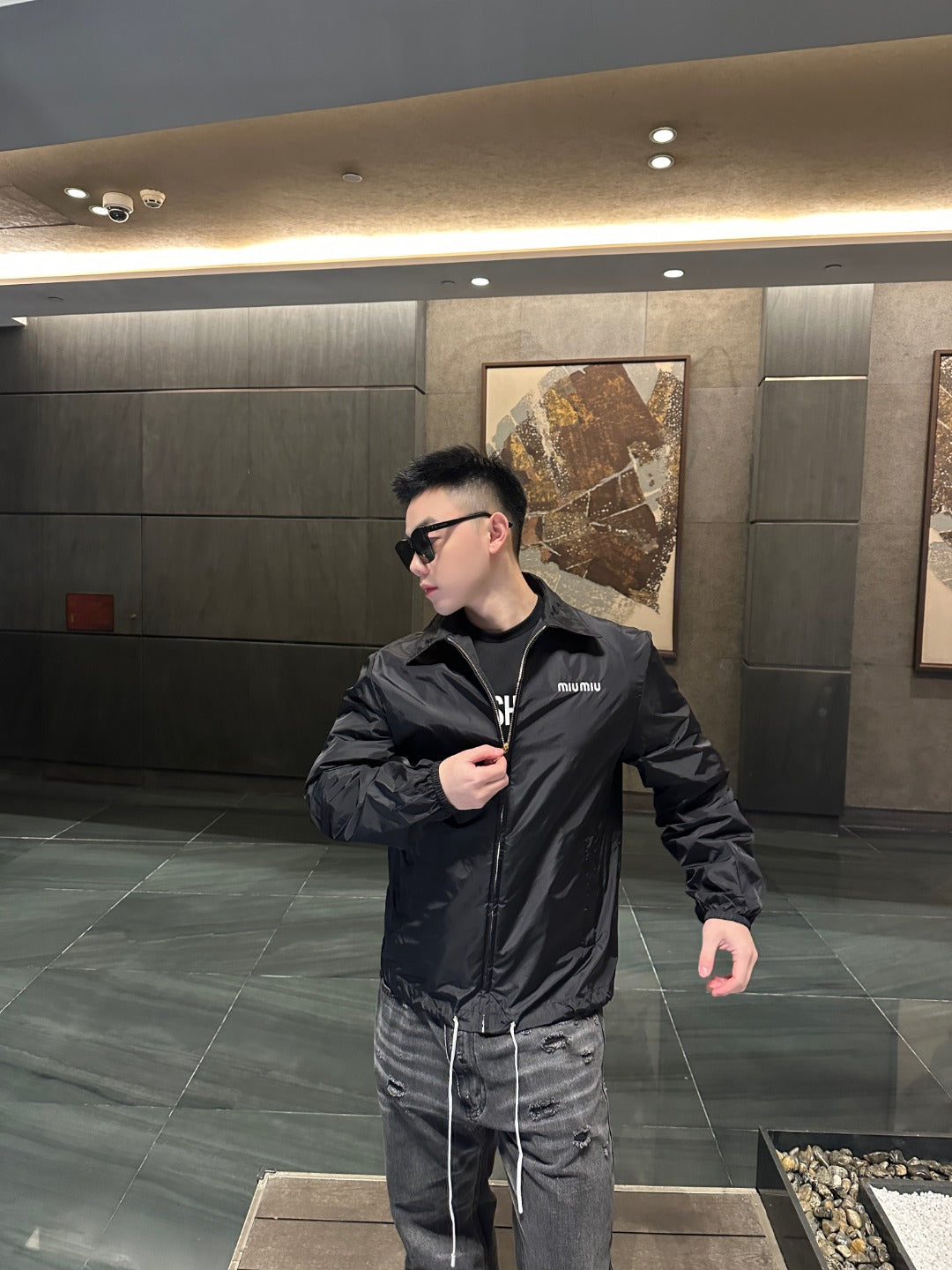 GTR / 미우미우 나일론 자켓