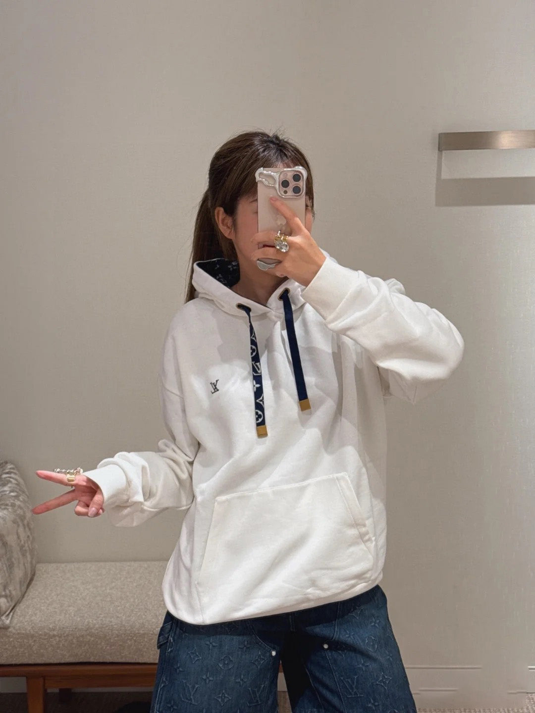 ZZLL / Louis Vuitton Hoodie