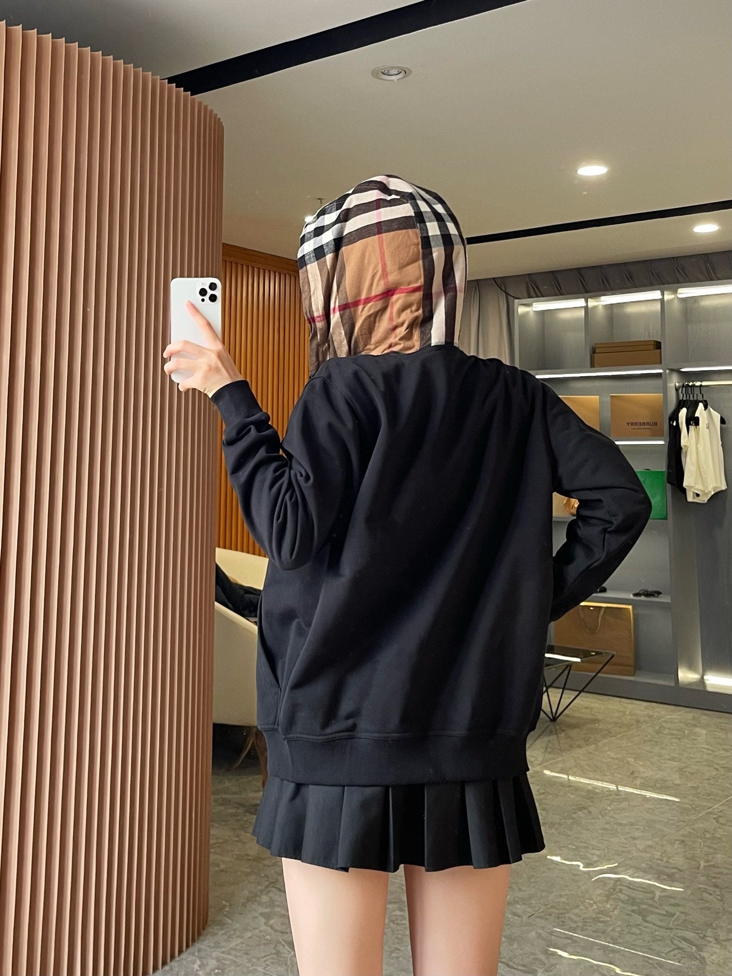 GTR / 버버리 후드 자켓