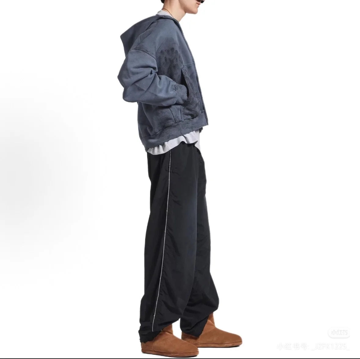 GTR / 발렌시아가 후드티 코트