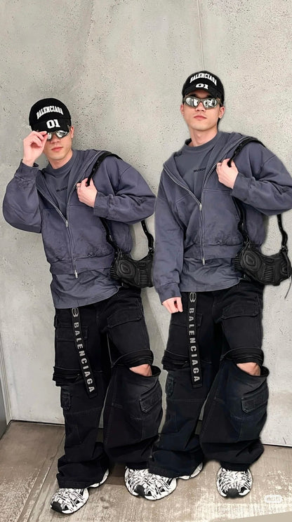 GTR / 발렌시아가 후드티 코트