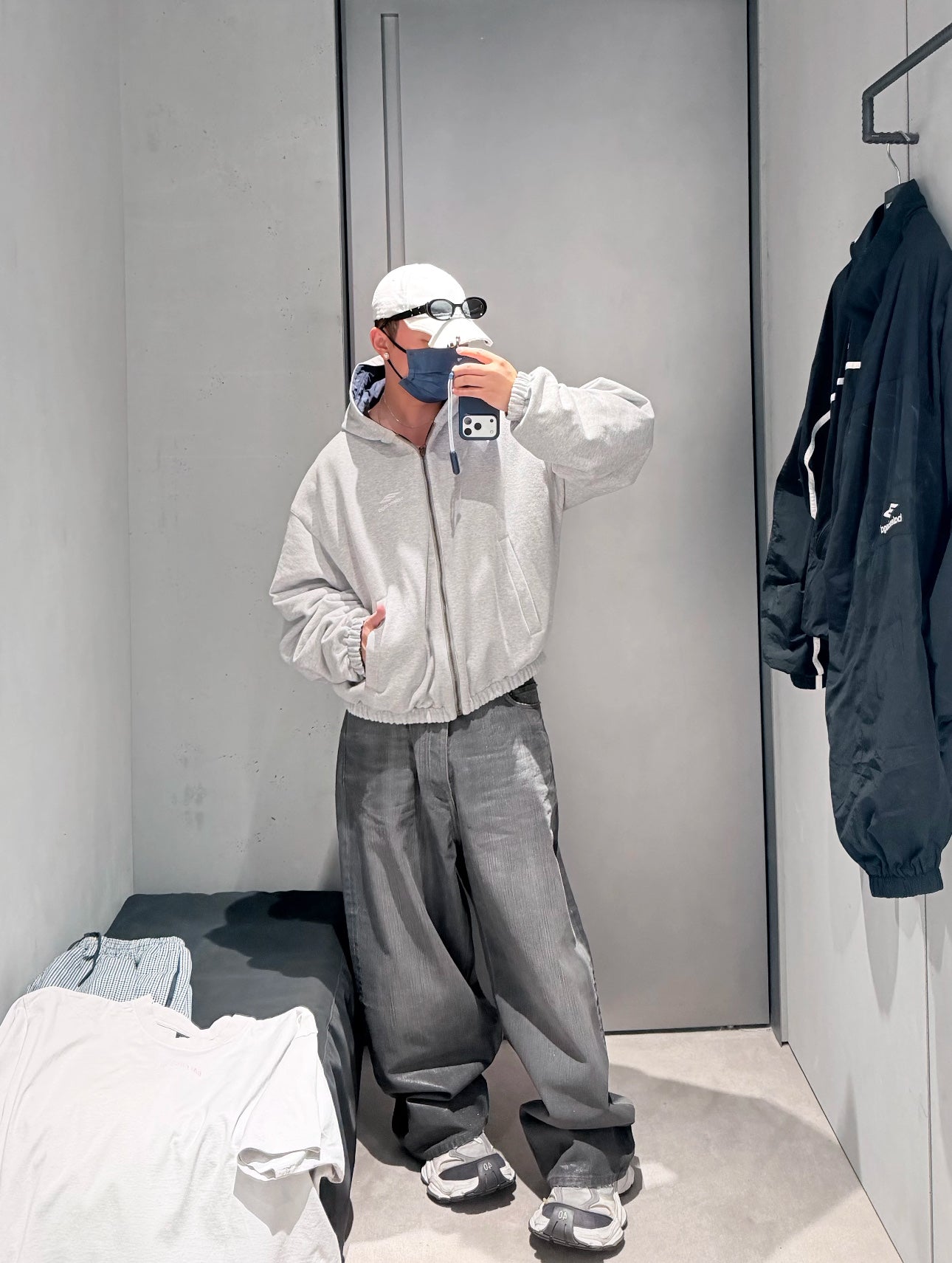 GTR / 발렌시아가 양면 재킷 코트
