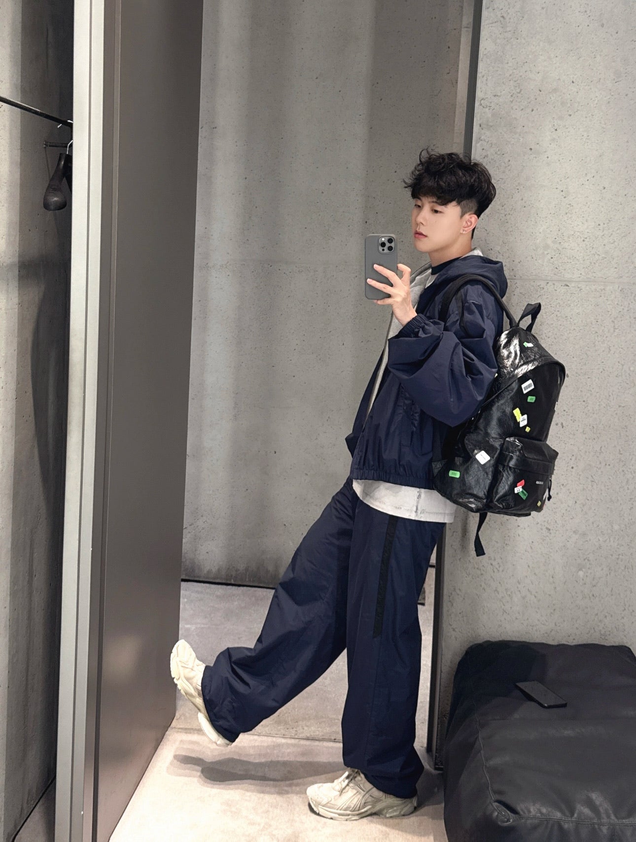 GTR / 발렌시아가 양면 재킷 코트