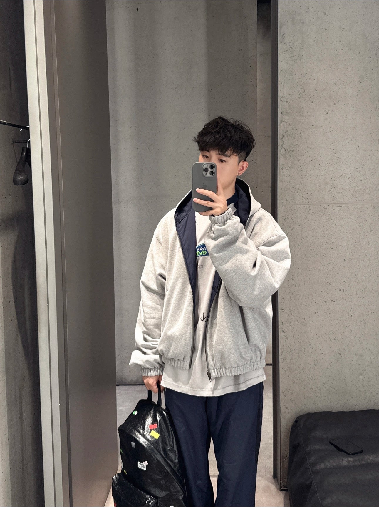 GTR / 발렌시아가 양면 재킷 코트