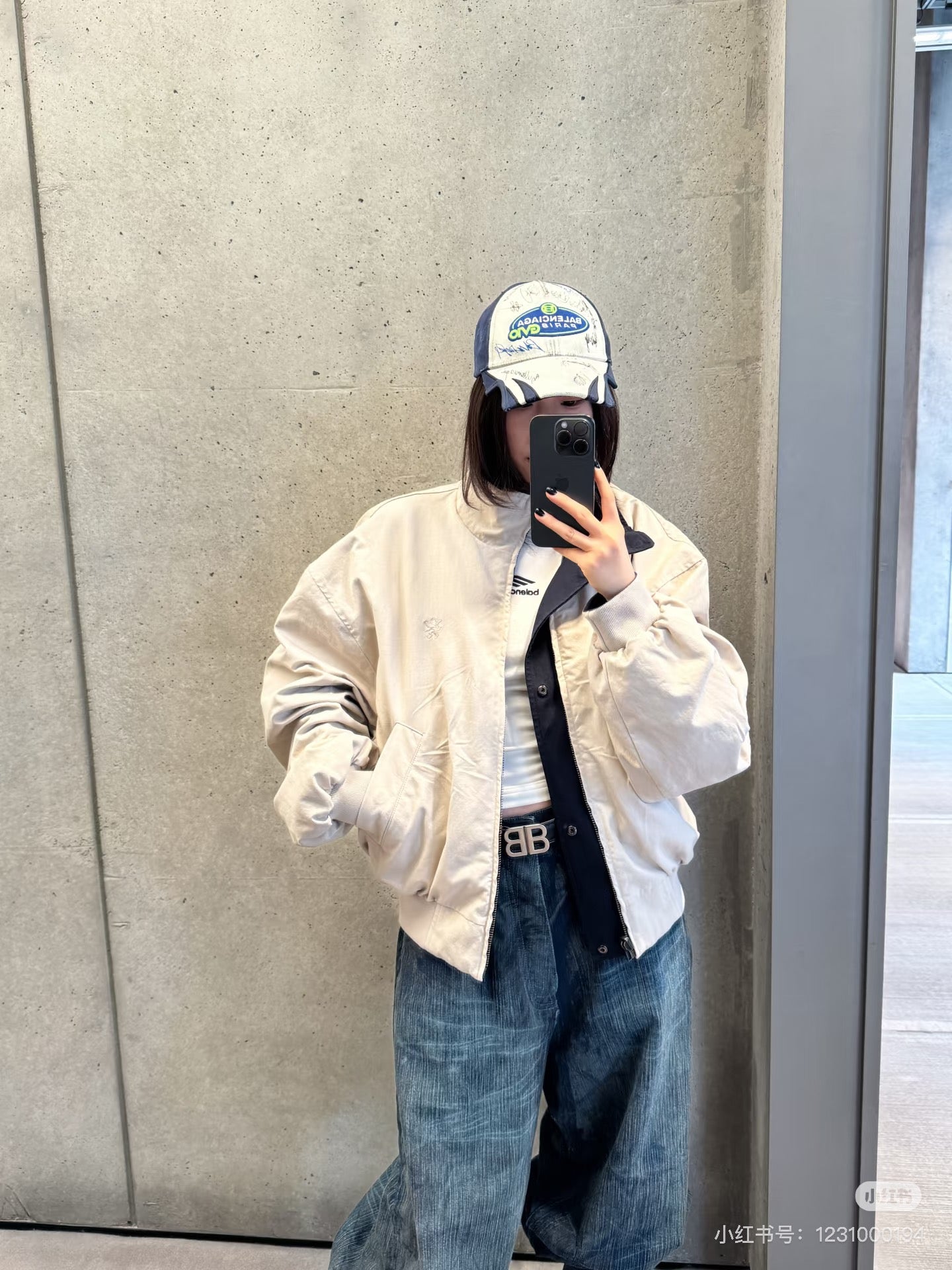 GTR / 발렌시아가 양면 재킷 코트