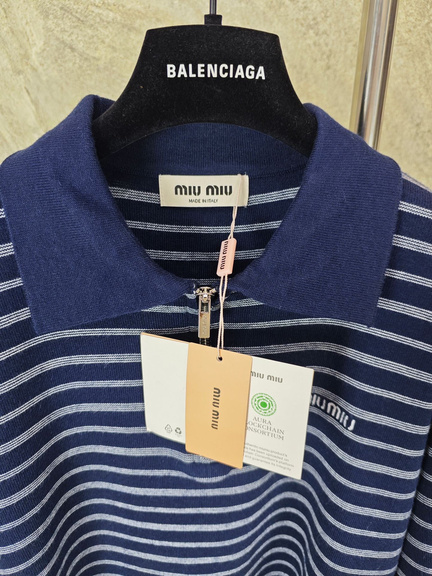GTR / 미우미우 polo후드티