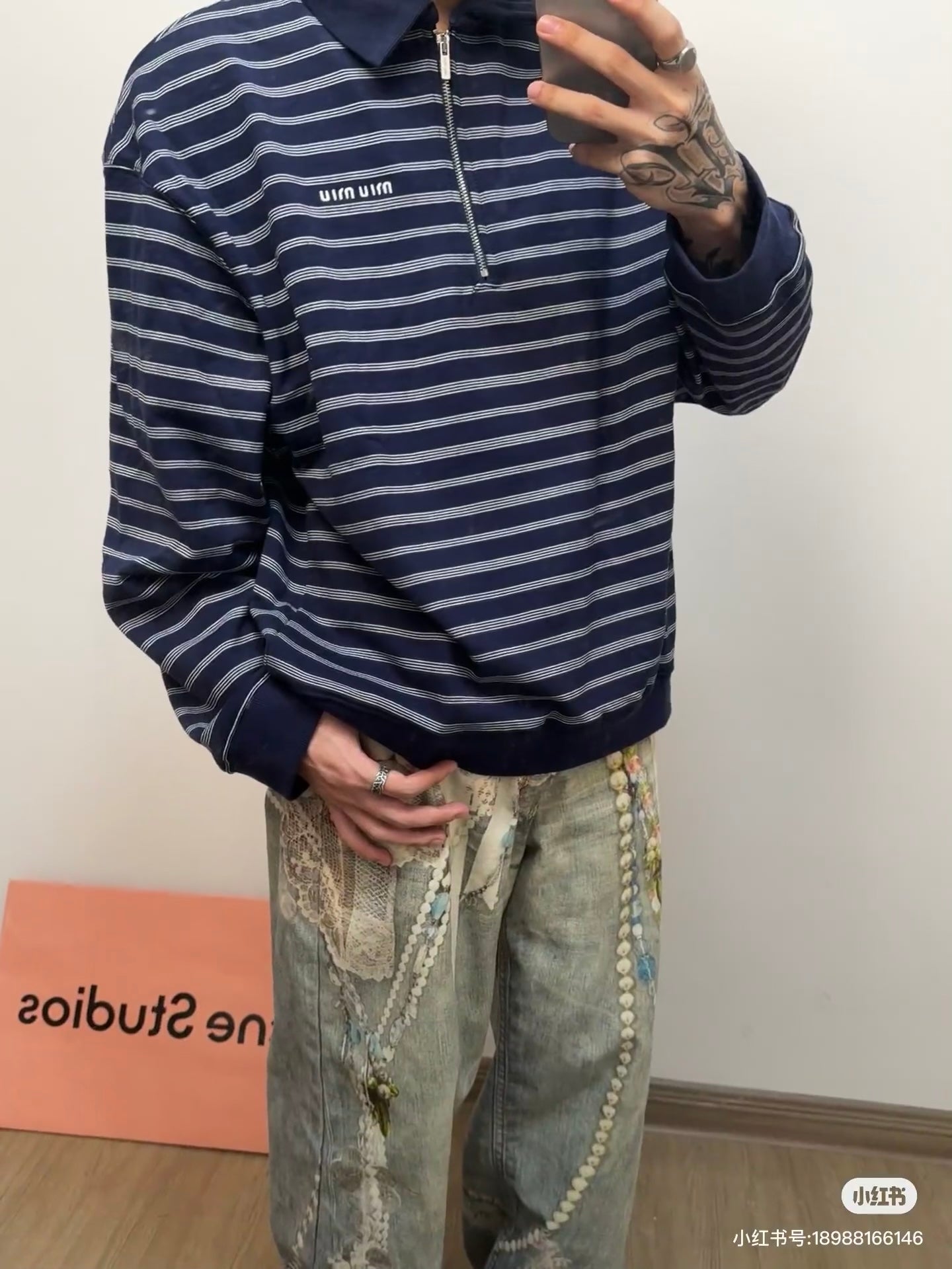 GTR / 미우미우 polo후드티