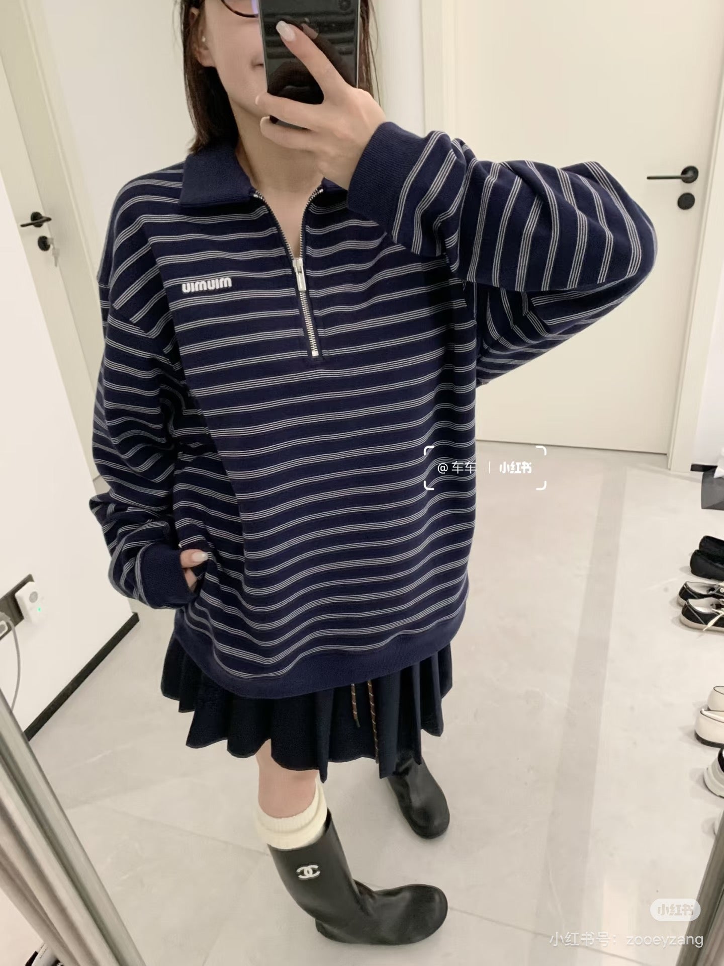 GTR / 미우미우 polo후드티
