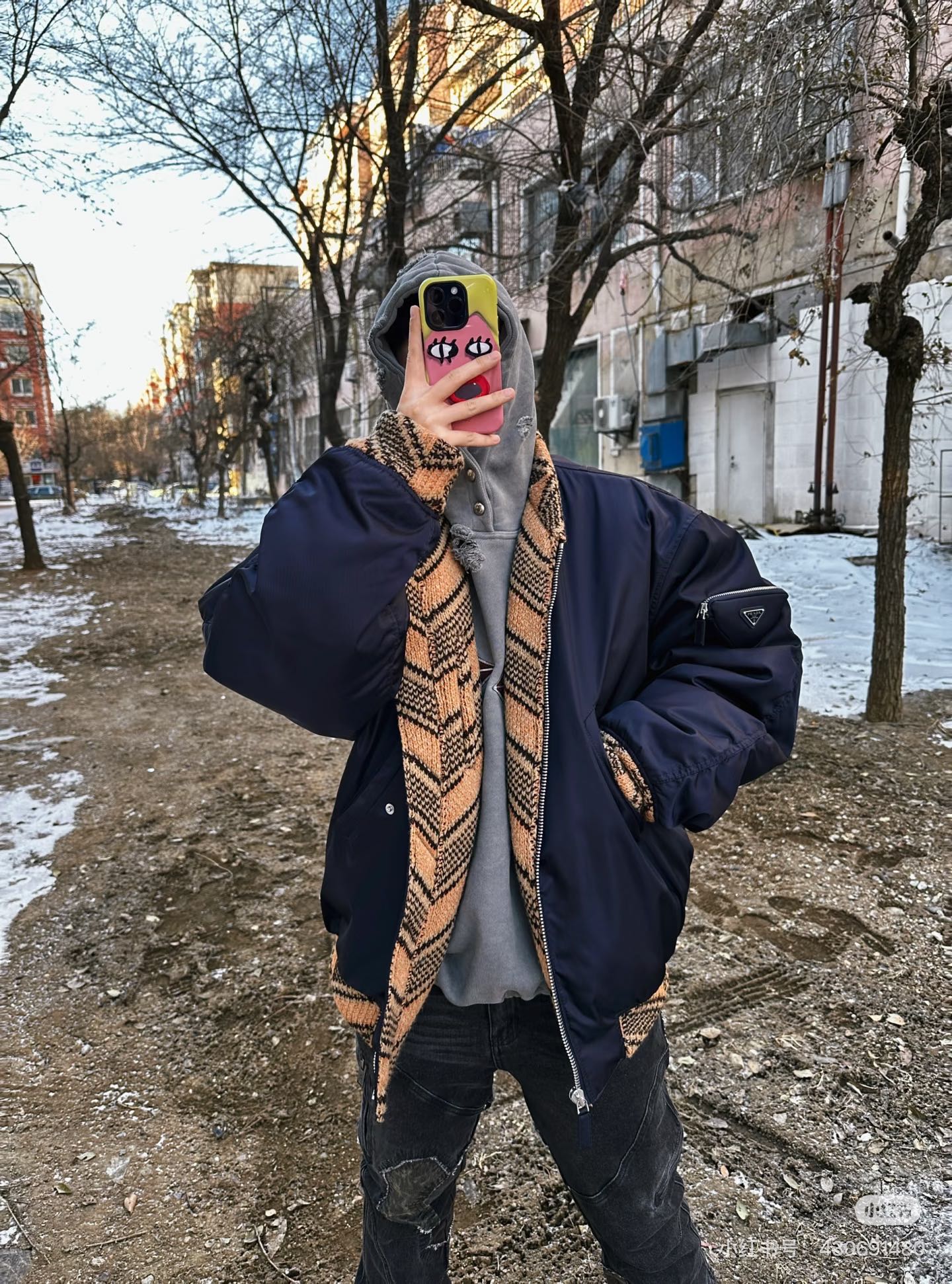 GTR / 프라다 재킷 코트