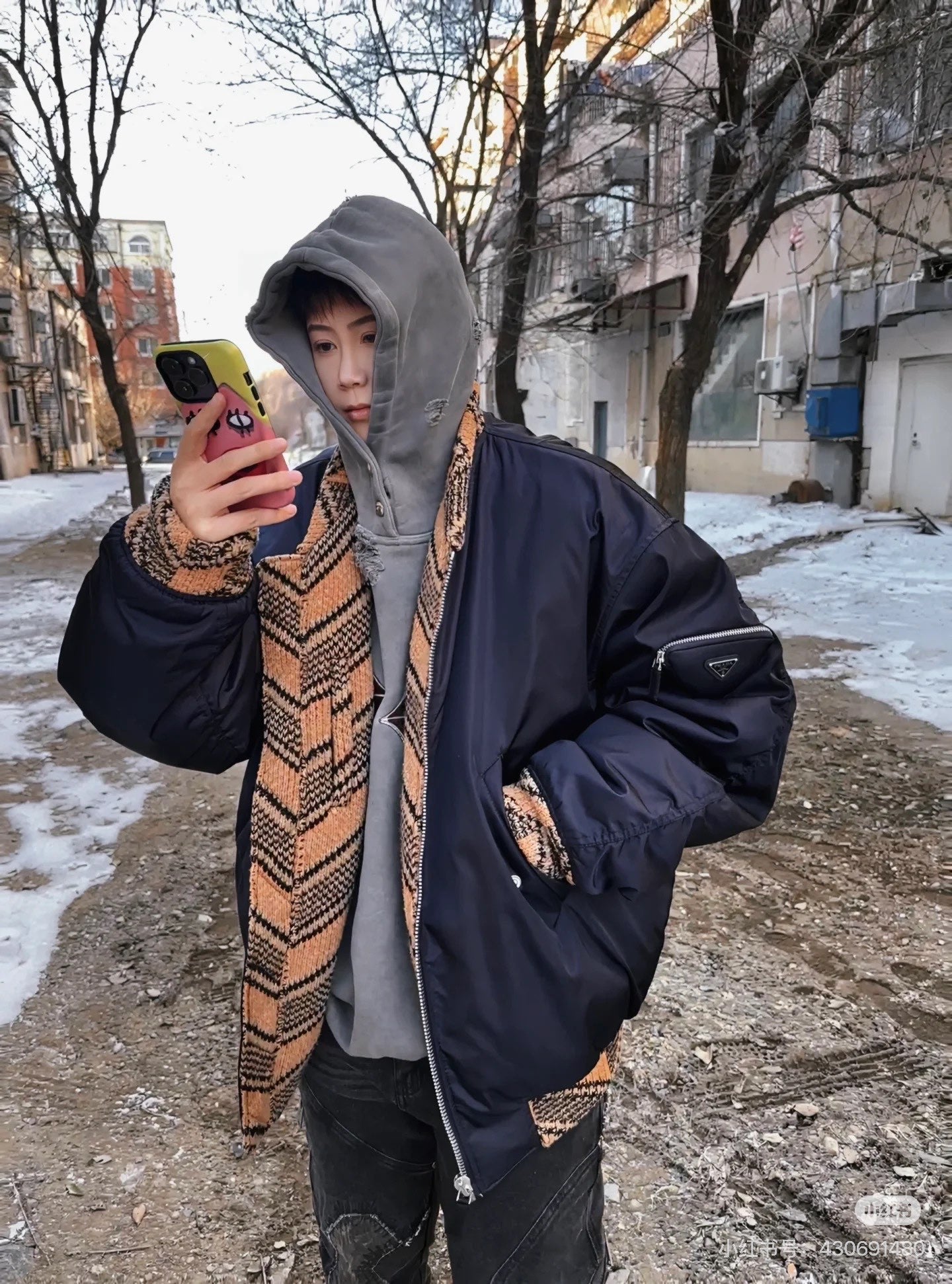 GTR / 프라다 재킷 코트
