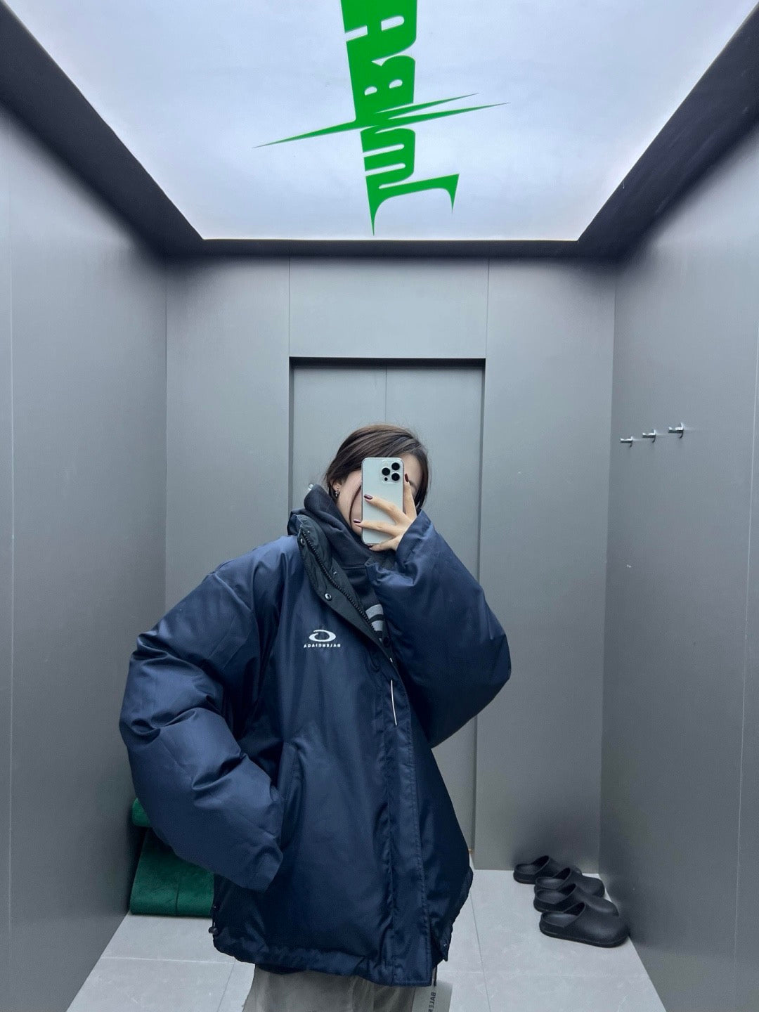 GTR / 발렌시아가 양면 재킷 코트