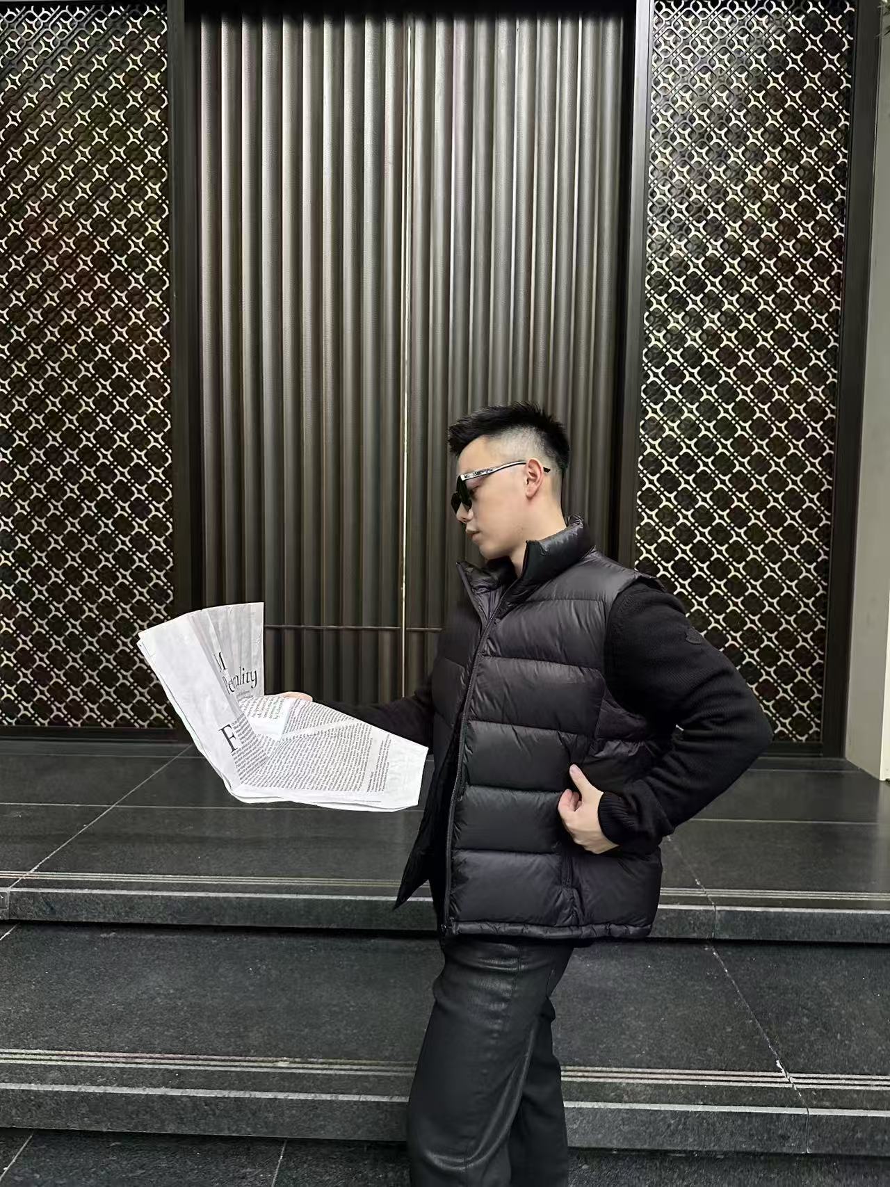 GTR / 발렌시아가 패딩 조끼