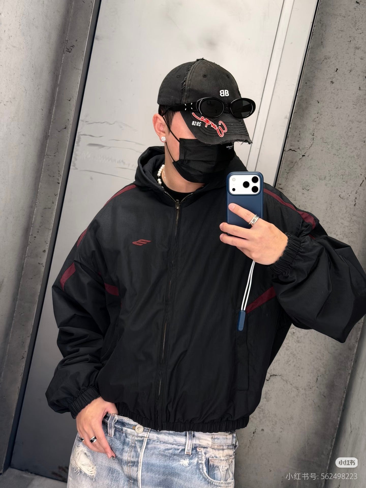 GTR / 발렌시아가 양면 재킷 코트