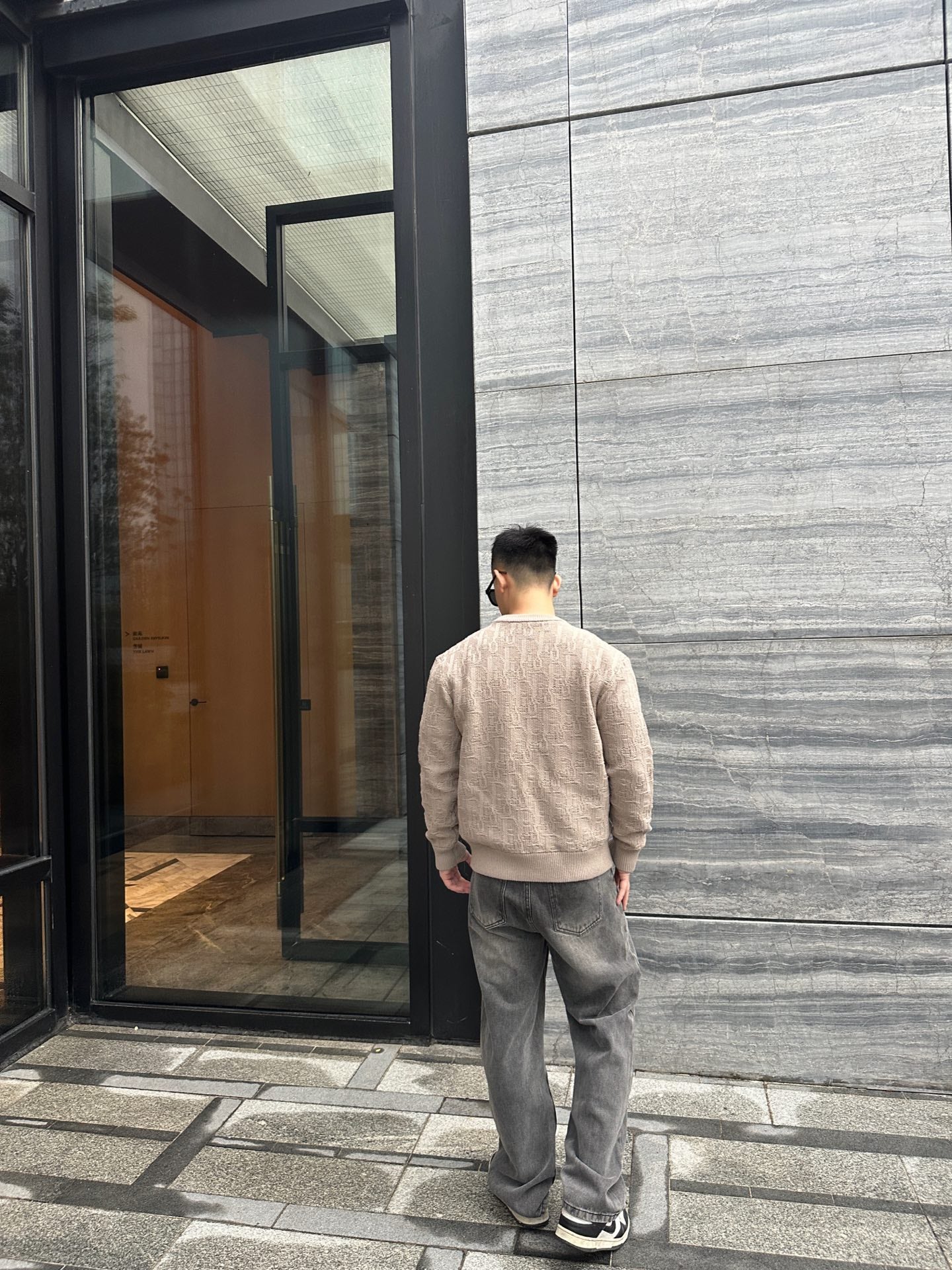 ZZLL / 디올 니트 스웨터