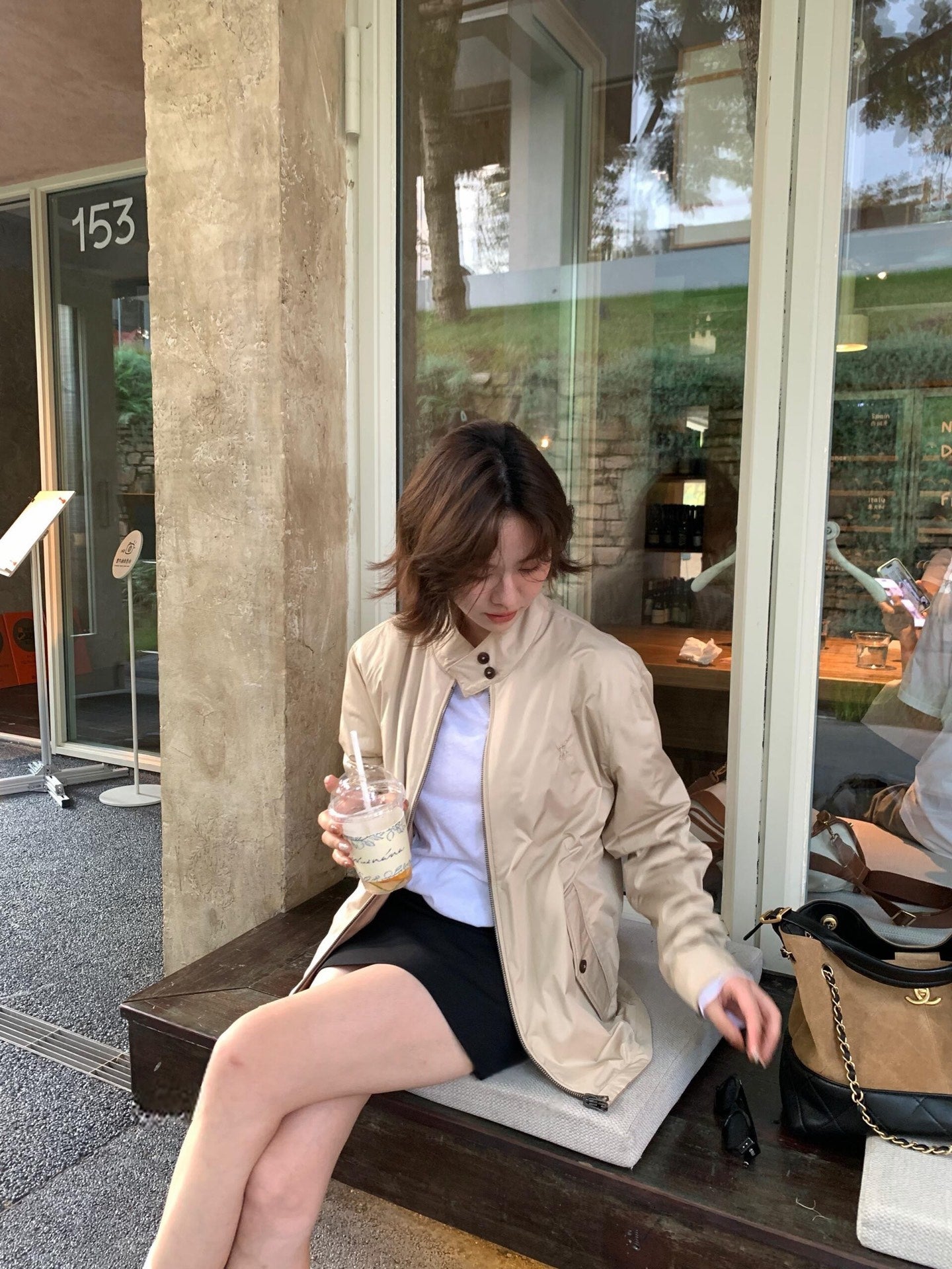 ZZLL / 폴로 양면 재킷