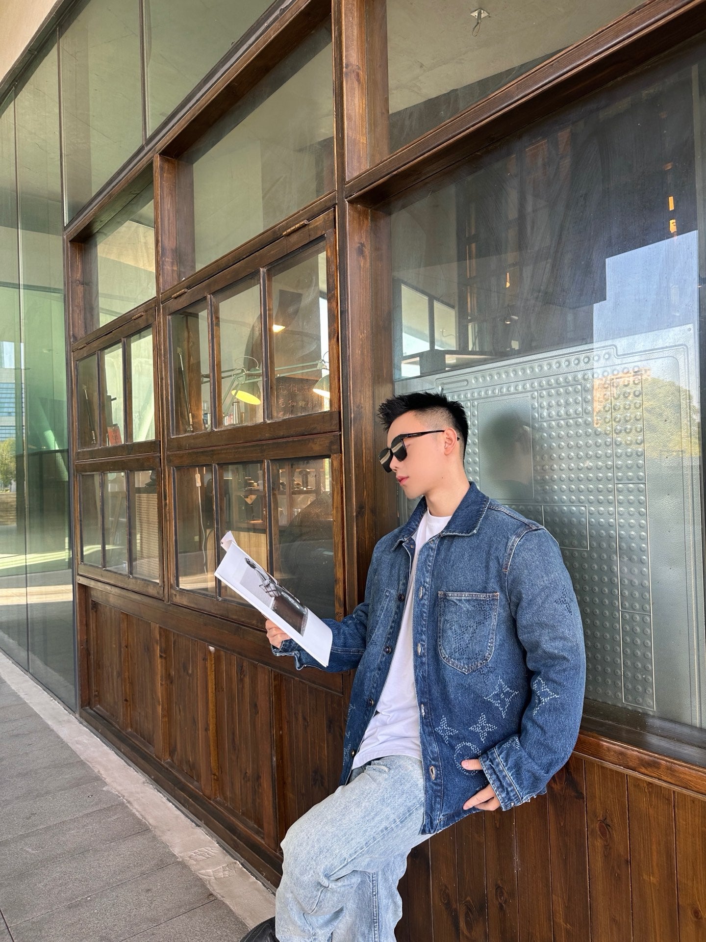 ZZLL / 루이비통 데님 재킷