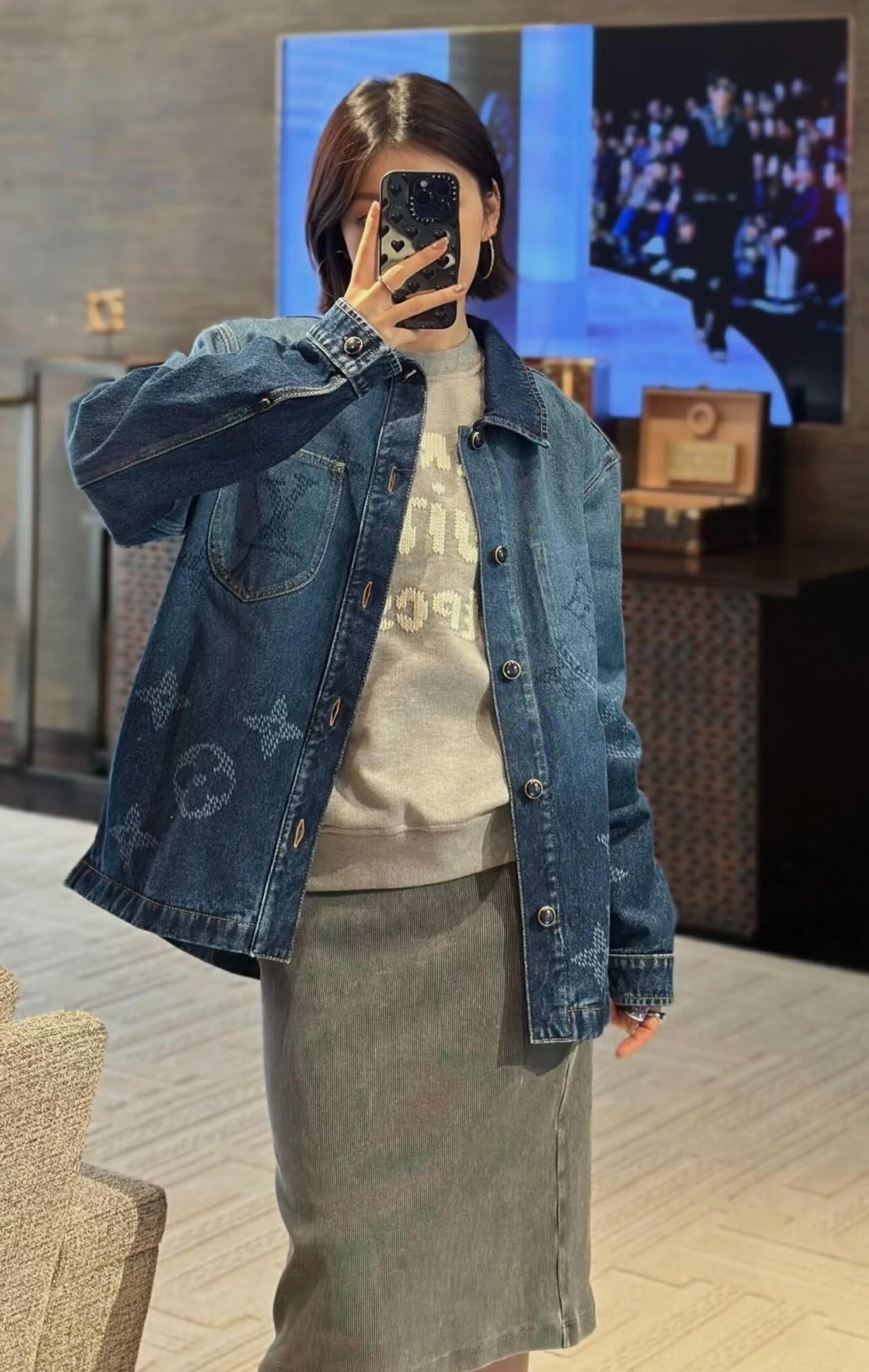 ZZLL / 루이비통 데님 재킷