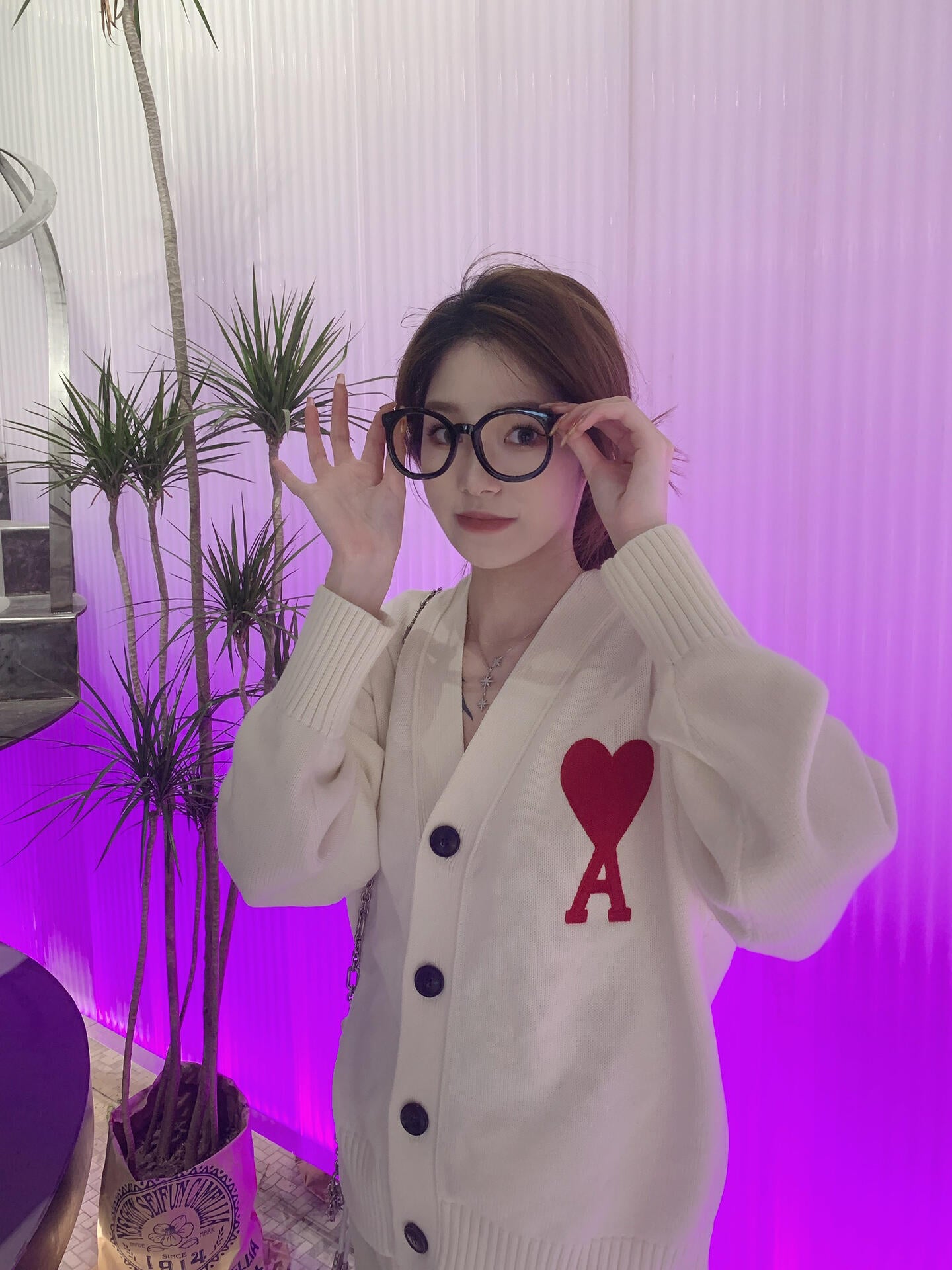 ZZLL / 아미 니트 카디건
