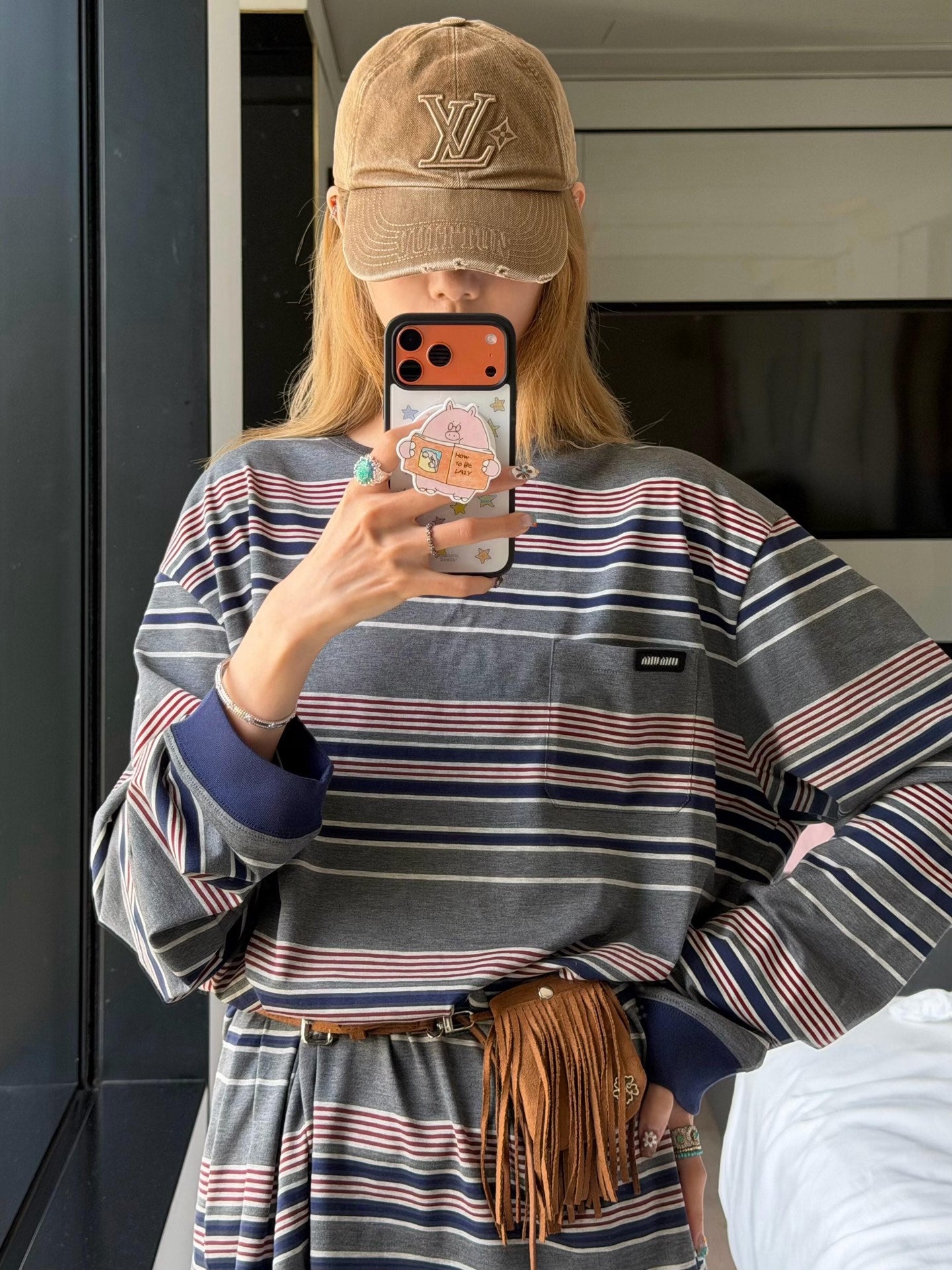ZZLL / Miu Miu Long-sleeved Tee