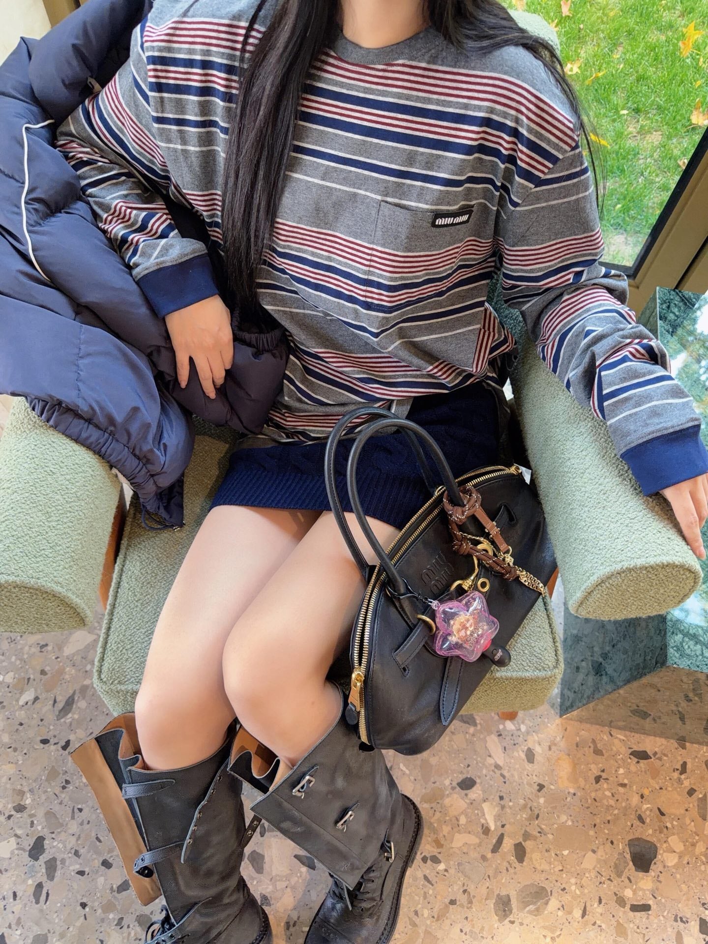 ZZLL / Miu Miu Long-sleeved Tee