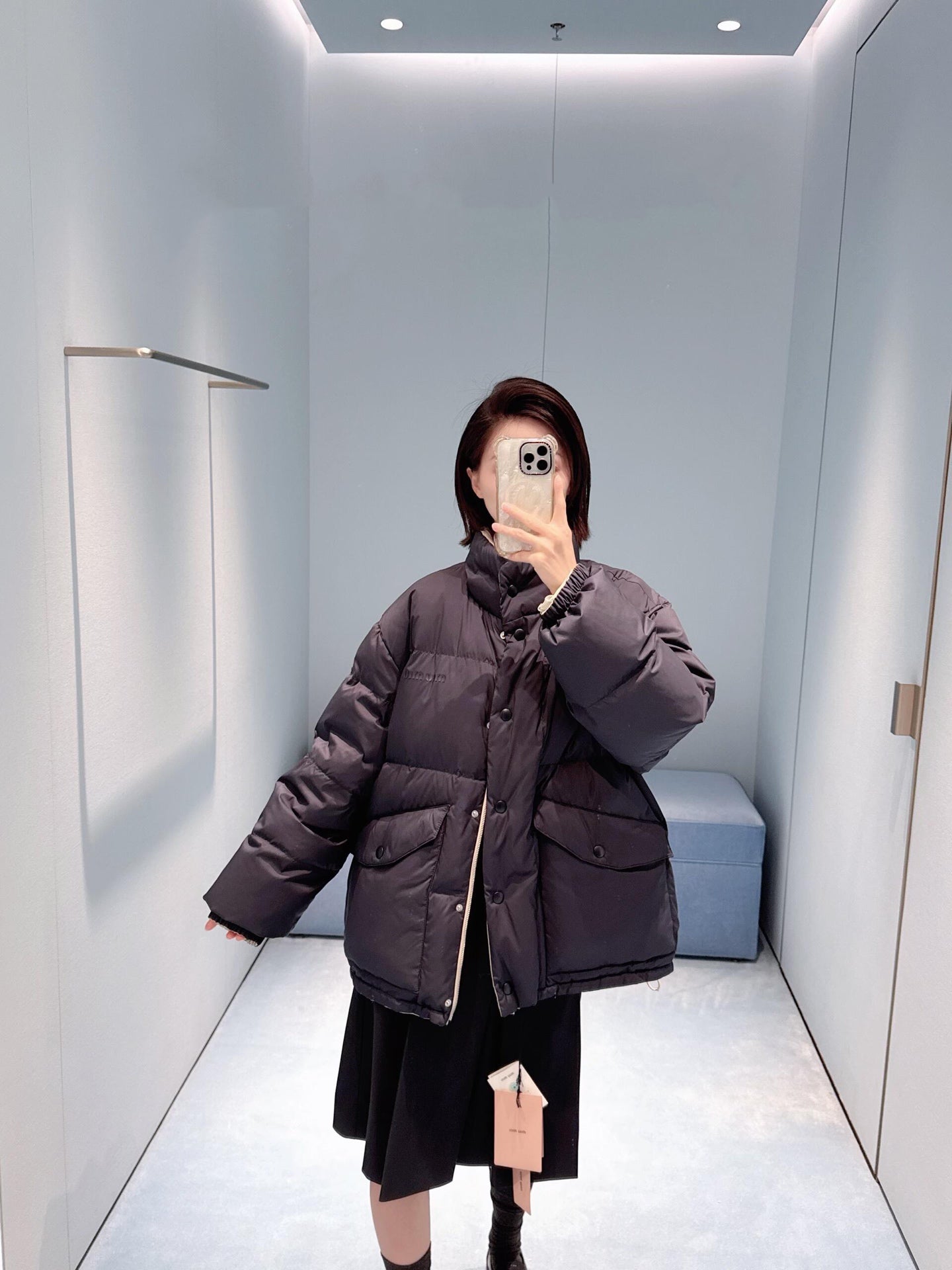 ZZLL / 미우미우 양면 패딩