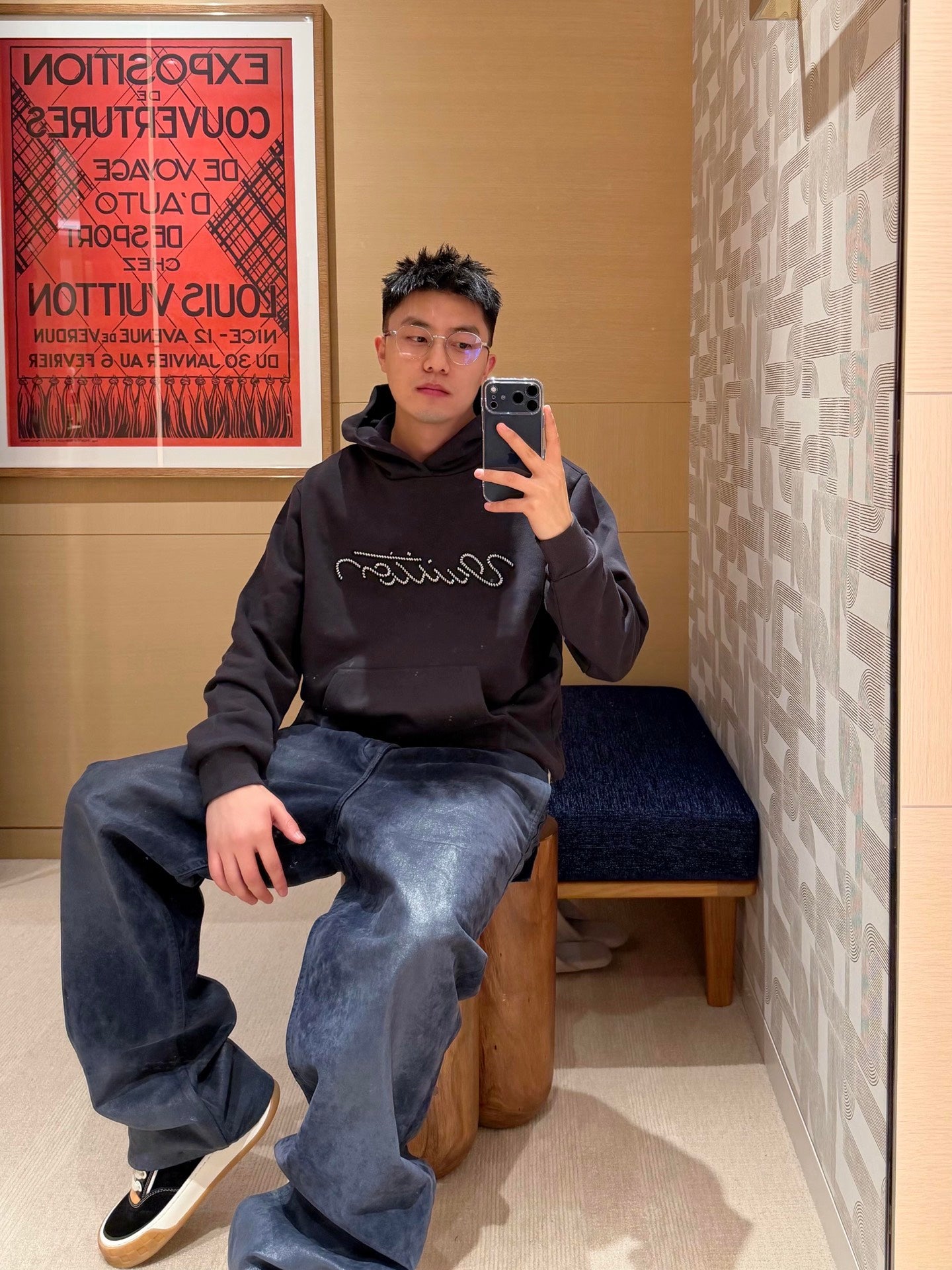 ZZLL / Louis Vuitton Hoodie