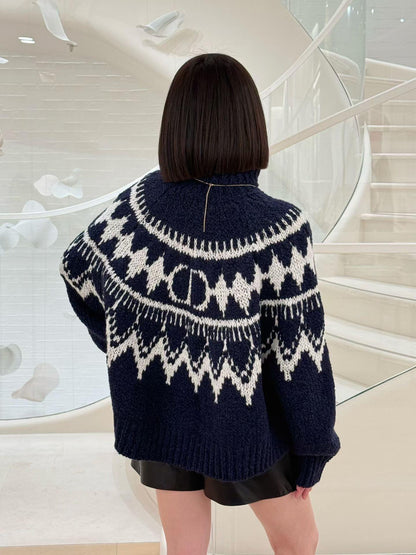 ZZLL / 디올 니트 스웨터