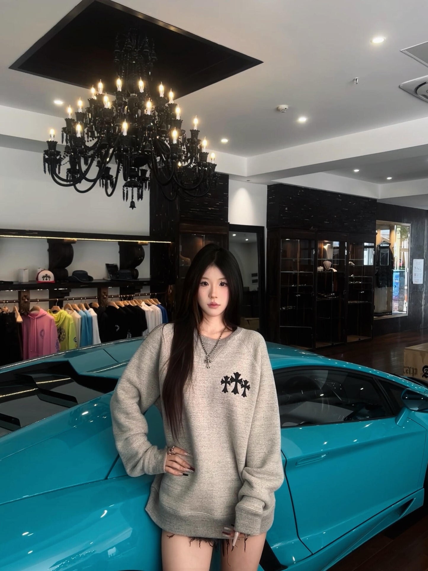 ZZLL / 크롬하츠 후드티