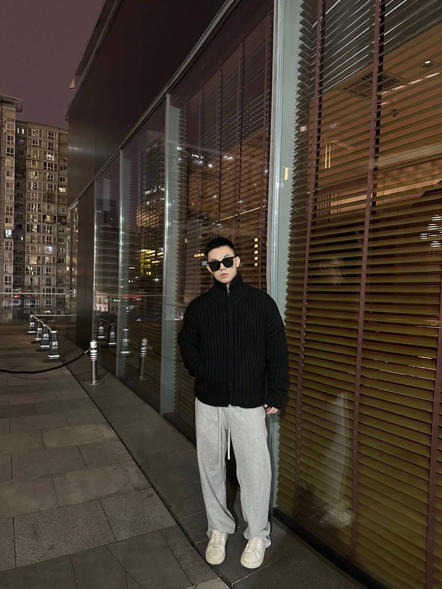 ZZLL / Acne Studios Knit Coat