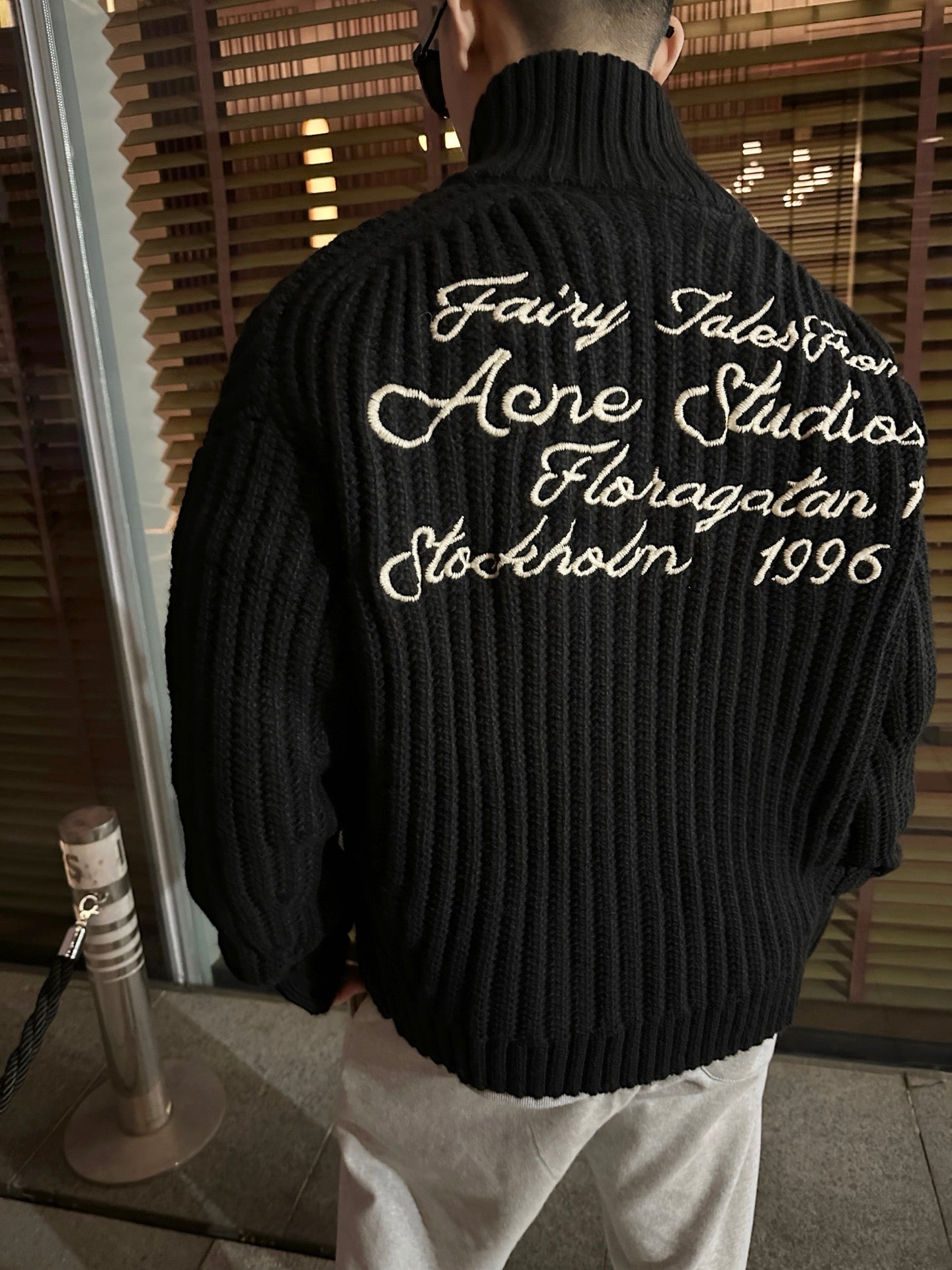 ZZLL / Acne Studios Knit Coat