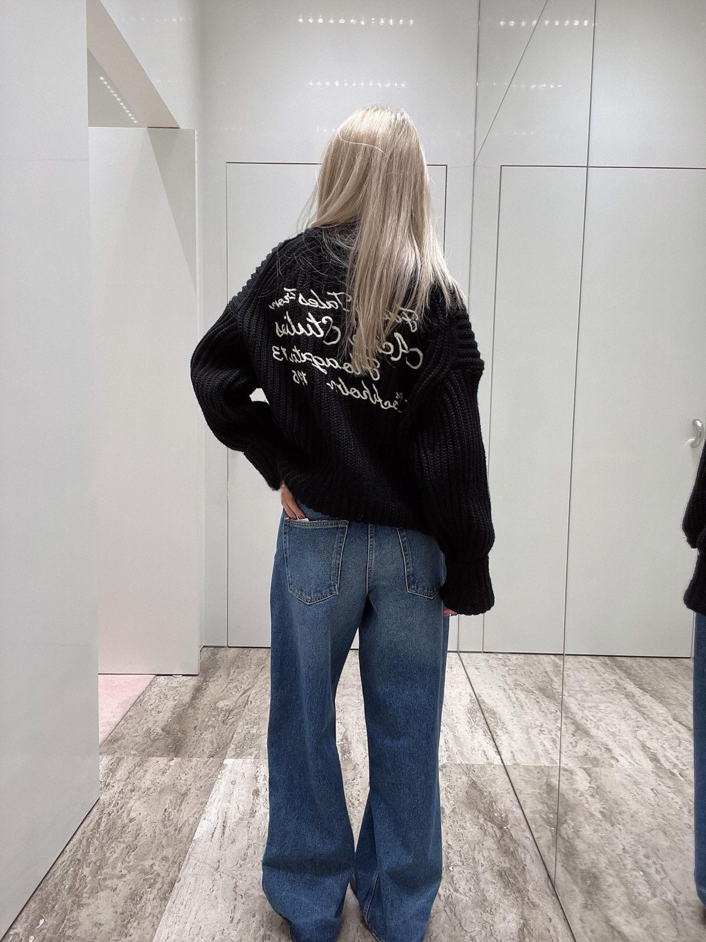 ZZLL / Acne Studios Knit Coat