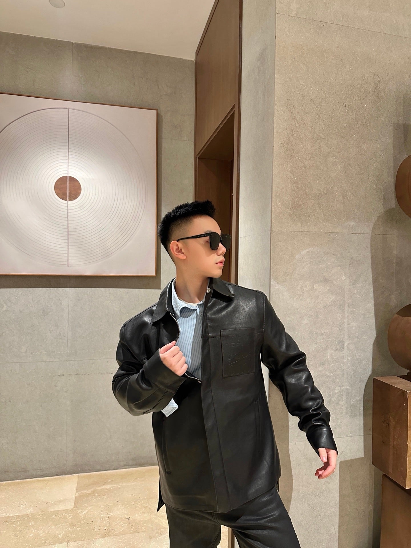 ZZLL / 스톤 재킷 코트