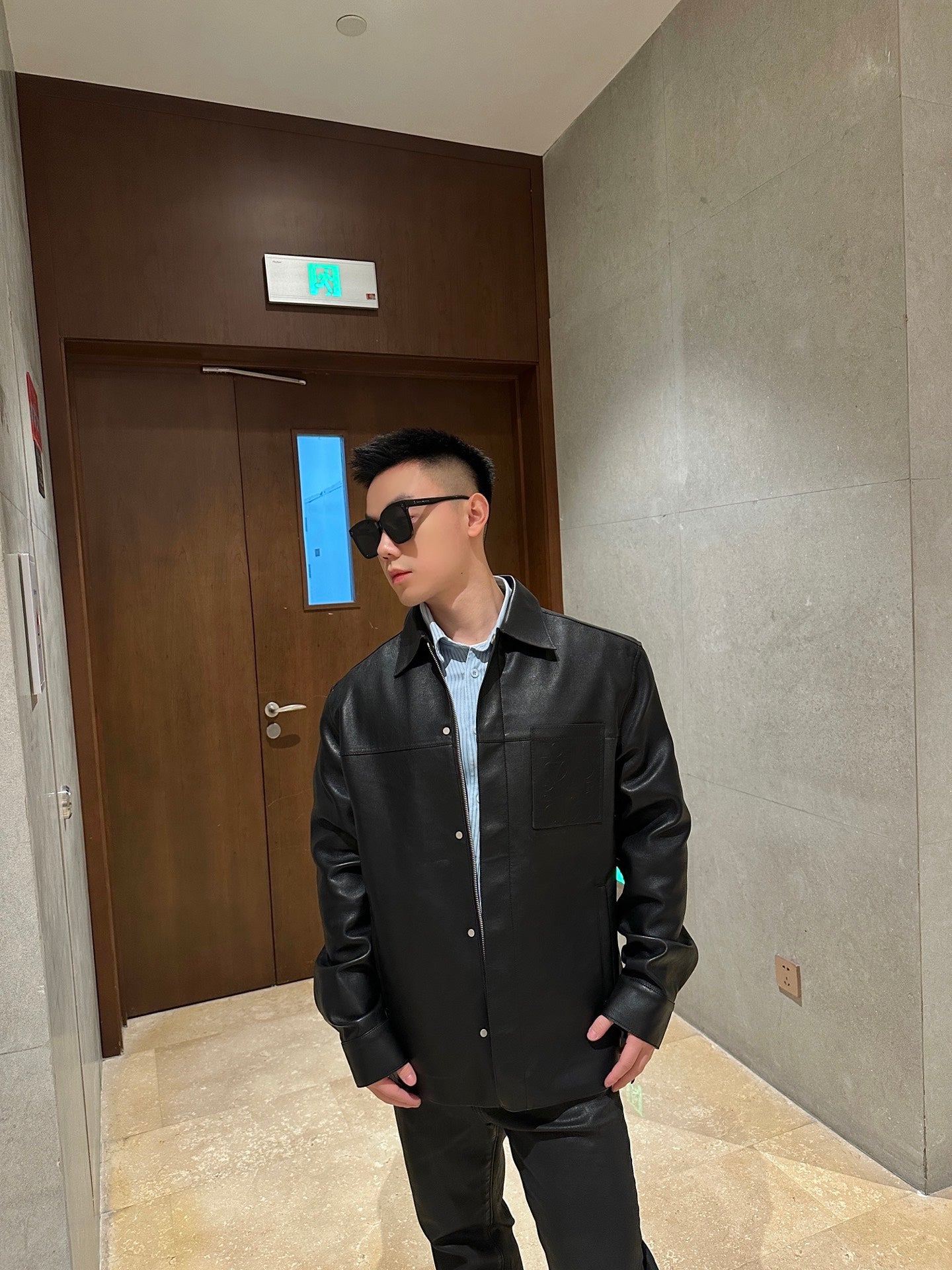 ZZLL / 스톤 재킷 코트