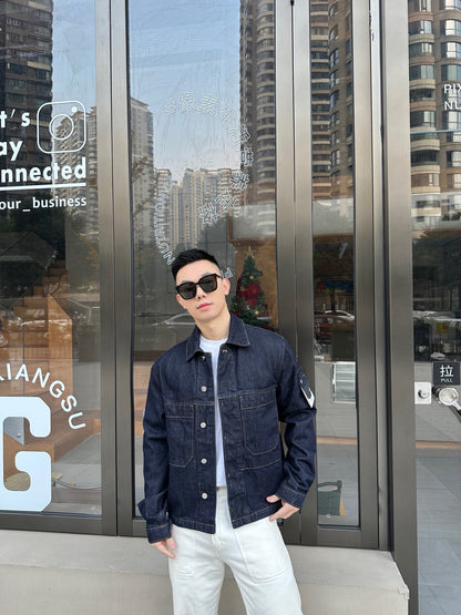 ZZLL / 스톤 데님 재킷
