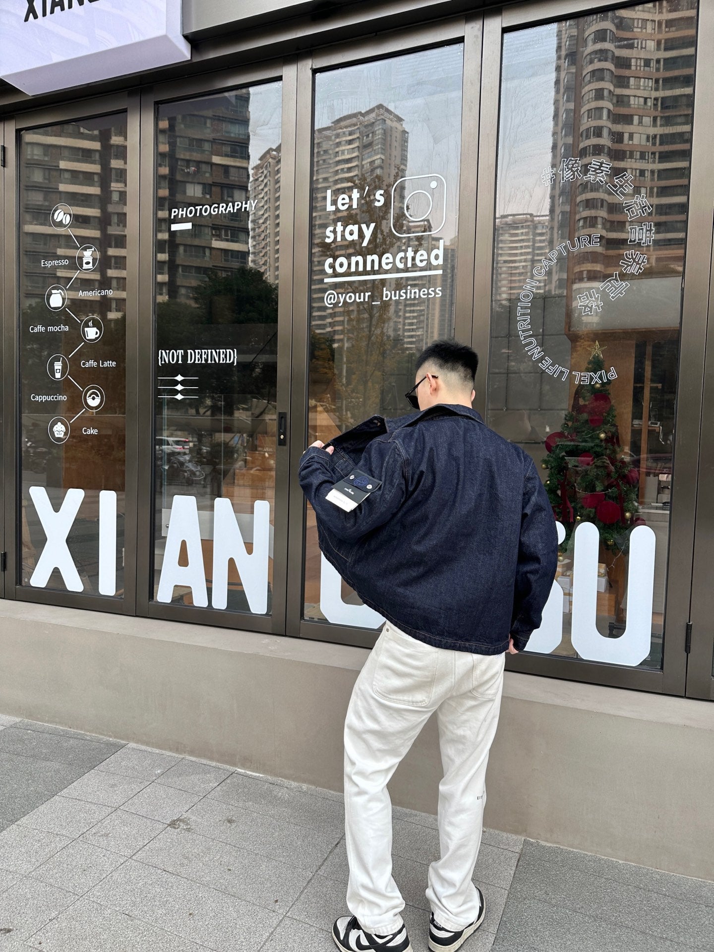 ZZLL / 스톤 데님 재킷