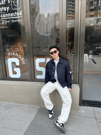 ZZLL / 스톤 데님 재킷