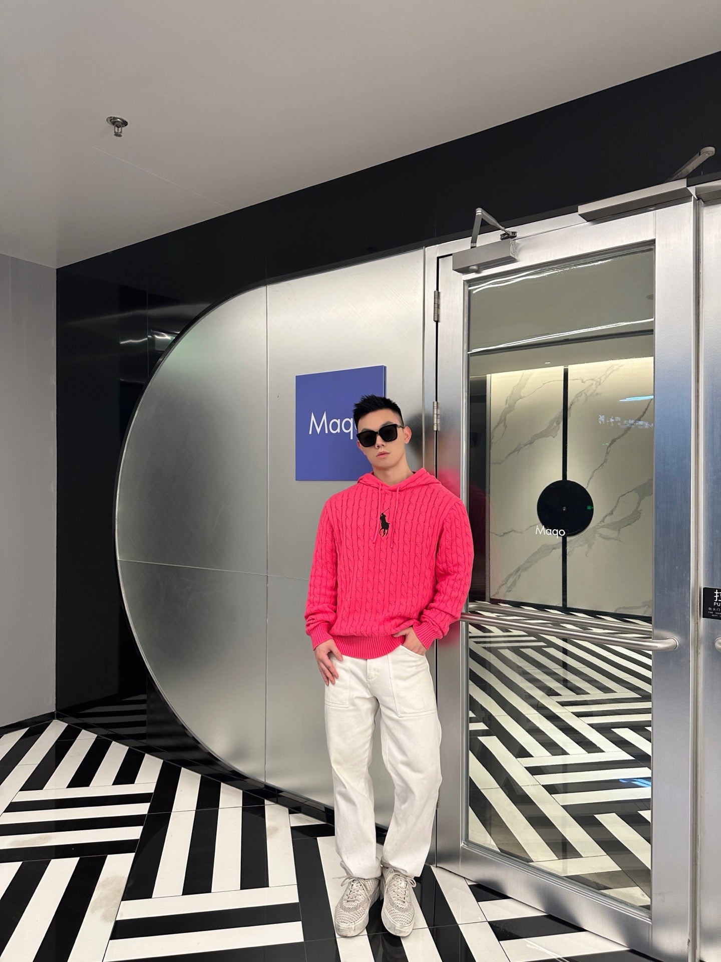 ZZLL / 폴로 니트 스웨터