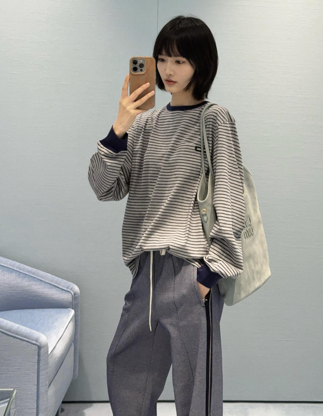 ZZLL / 미우미우 바지