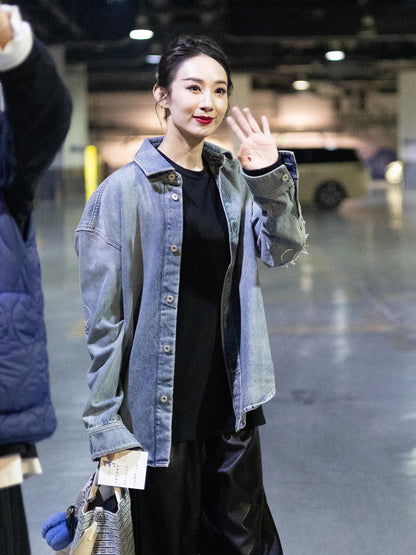ZZLL / LOEWE Denim Coat