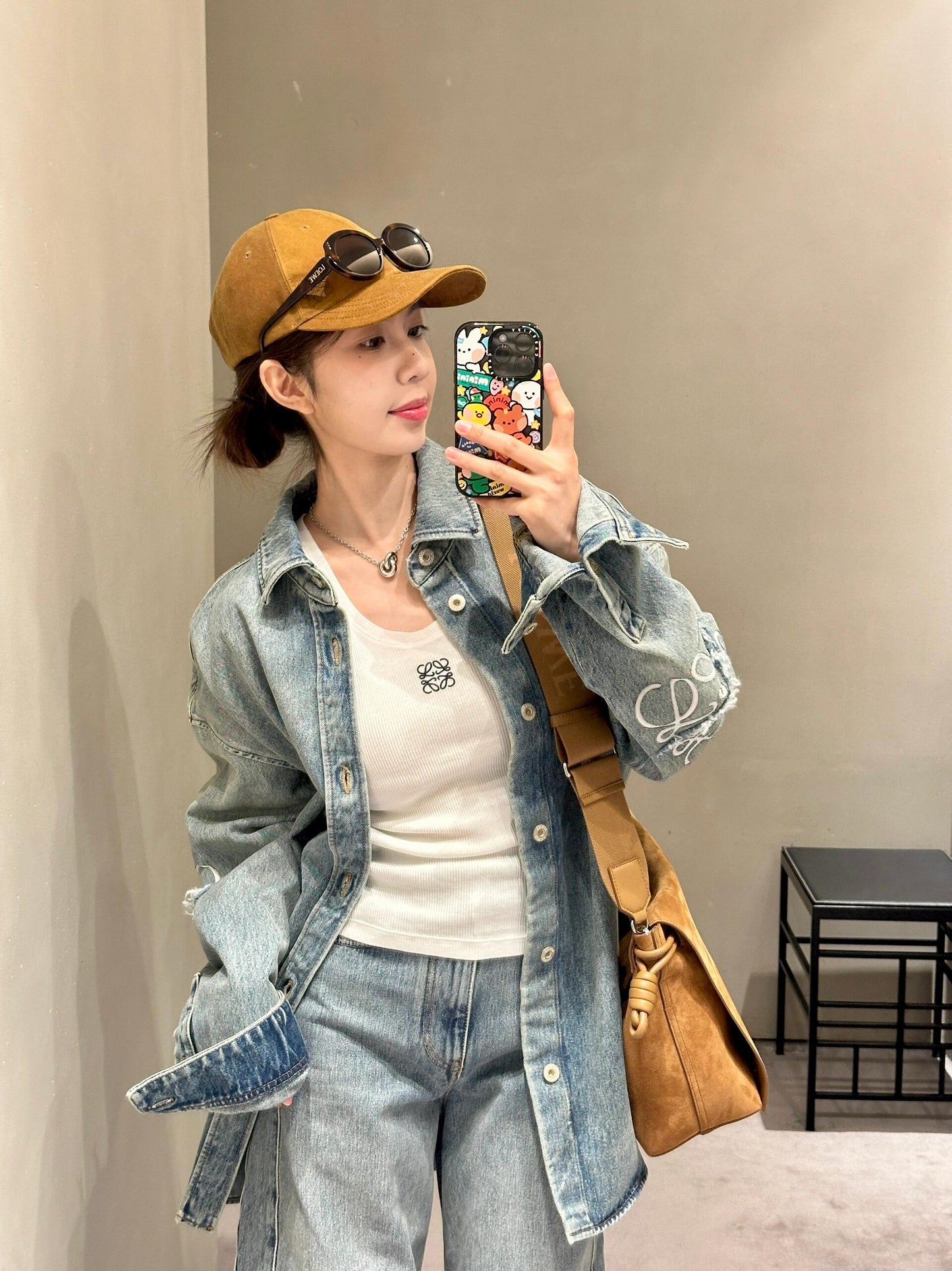 ZZLL / LOEWE Denim Coat