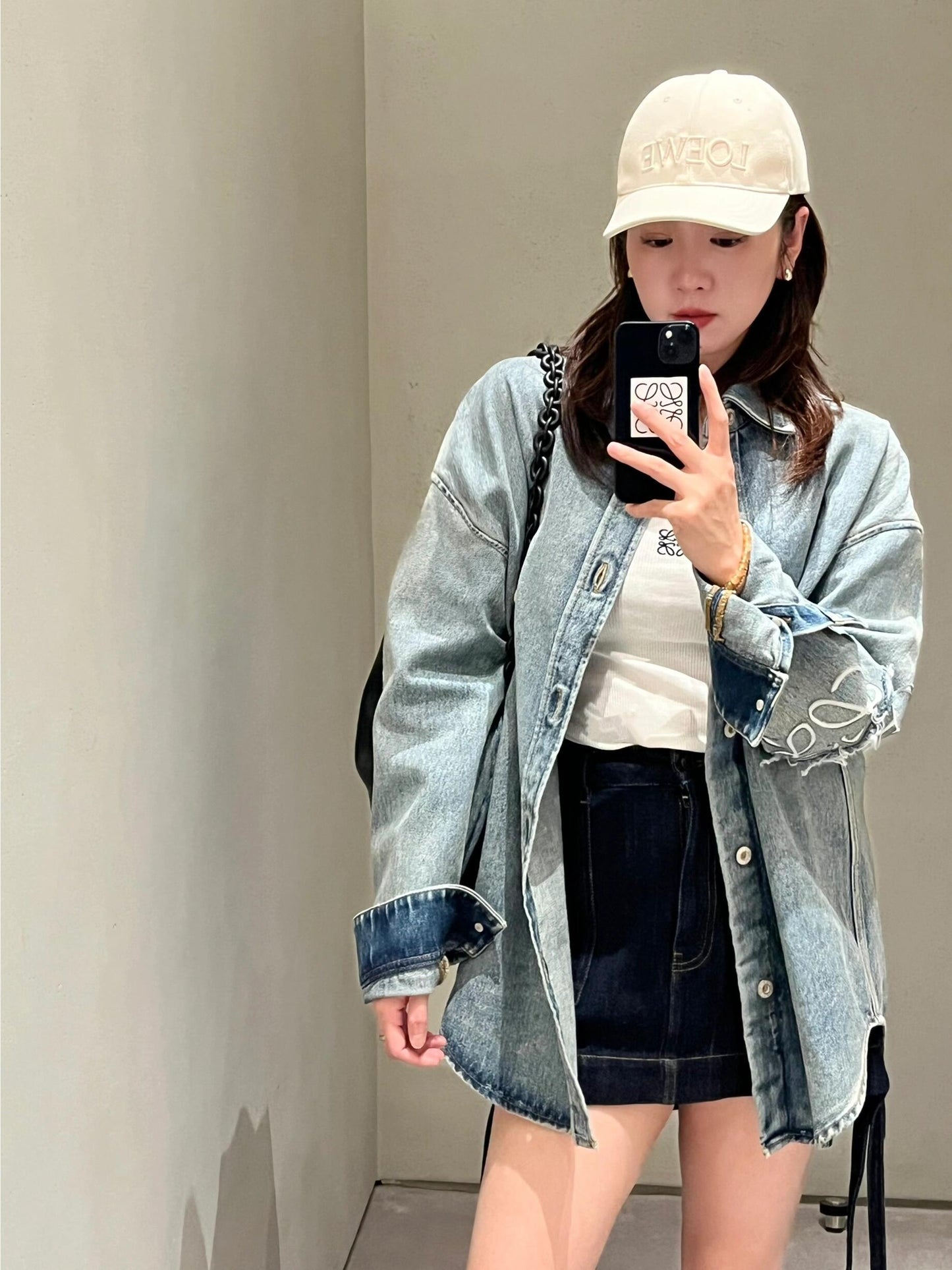 ZZLL / LOEWE Denim Coat