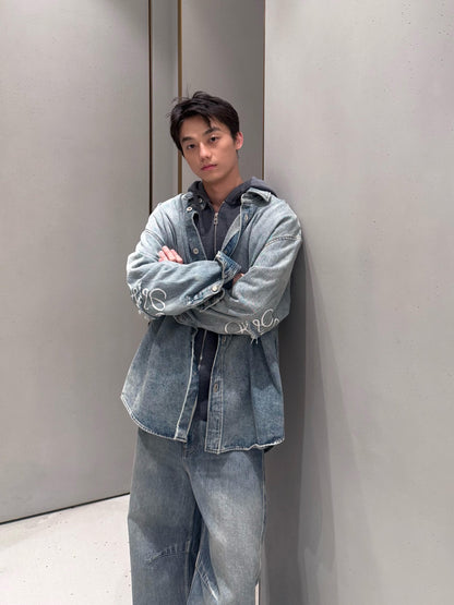 ZZLL / LOEWE Denim Coat