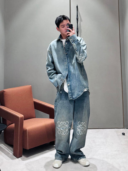 ZZLL / LOEWE Denim Coat