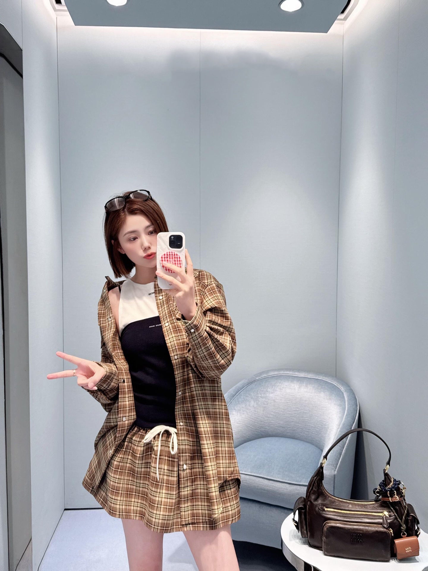 ZZLL / 미우미우 셔츠