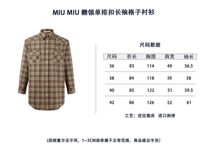 ZZLL / 미우미우 셔츠